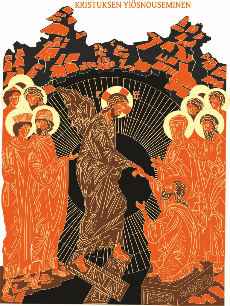 Piirros Pääsiäisikonista